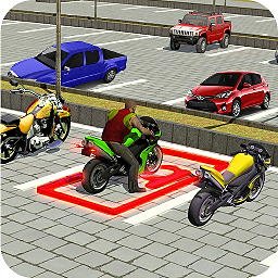 Superhero City Bike Parking Game 3D