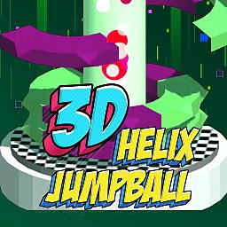3D Helix Jump Ball