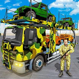 Us army car transport truck